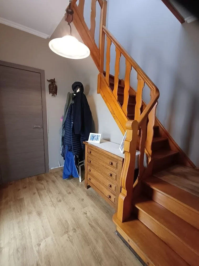 Inkom met trap